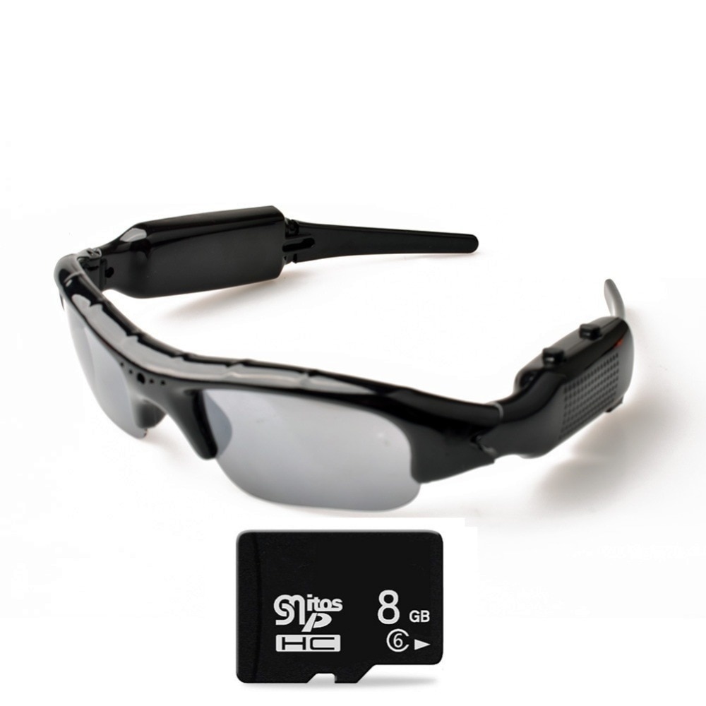 Lightdow Mini Sun Glasses Eyewear Digital Video Recorder Glasses Camera Mini Camcorder Video Sunglasses DVR