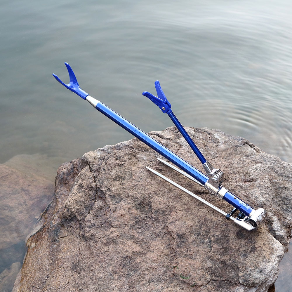 Fishing Equipment Telescopic Fishing Rods Holder Folding Stainless Steel Hand Rod Holder Use 2018 New 1.5M 1.7M 2.1M 2.3M