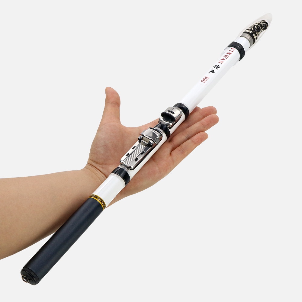 Carbon Fiber Rock Fishing Rod Telescopic `Feeder Portable Pole Spinning Carp 