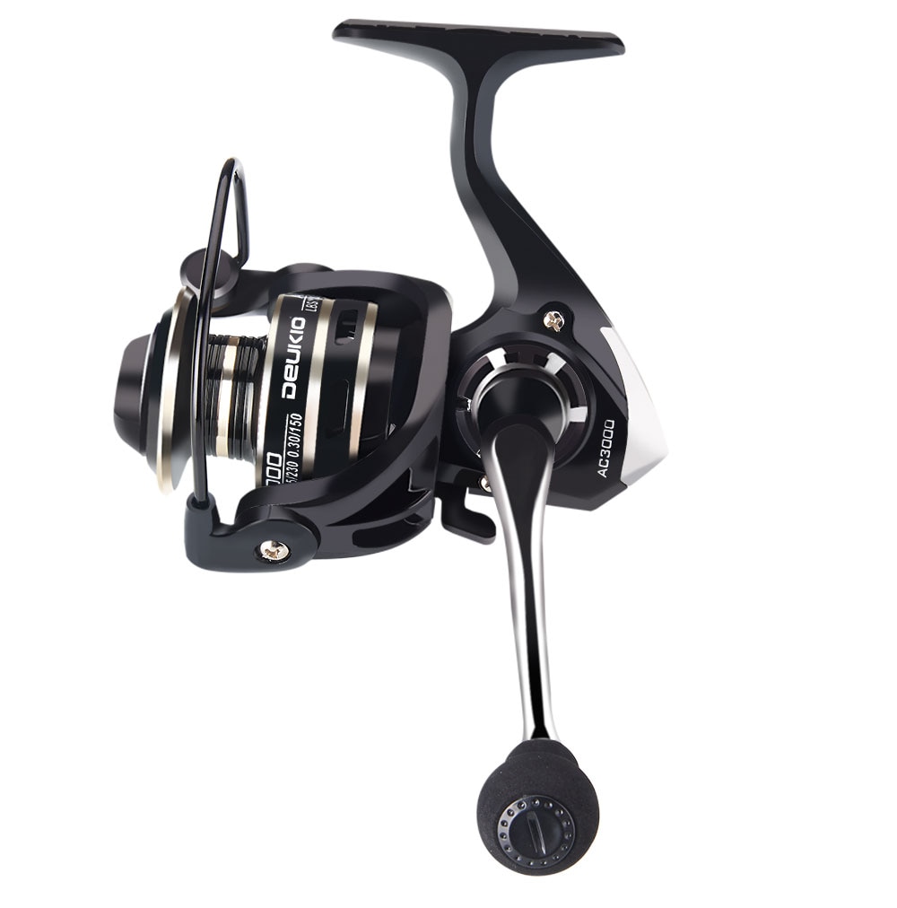 2020 New 13+1BB Fishing Spinning Reel 2000-6000 No Gap Metal Spool Gear Ratio 5.2:1 Reel Carp Fishing Gear Pesca