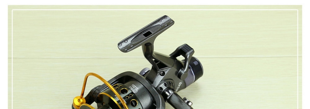 Yumoshi 3000- 6000 Metal Spinning Fishing Reel 10+1BB Saltewater Carp Fishing Reel Front and rear brake Speed ratio 5.0:1 5.2:1